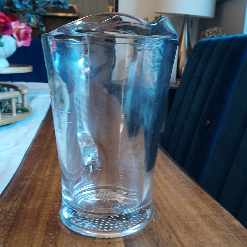 Elegant Clear Glass Vase